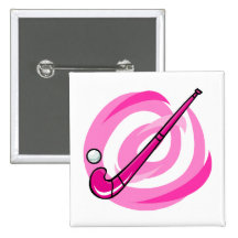 Field Hockey pink logo