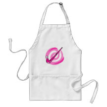 Field Hockey pink logo Apron