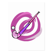Field Hockey Postcard