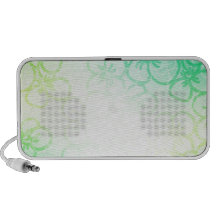 Field Of Flower - Green Mini Speakers