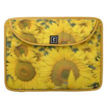 Field of Sunflowers 15" Macbook Sleeve Sleeves For MacBooks