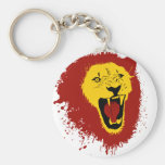 Fierce Lion Keychains