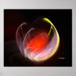 Fiery Bowl Poster