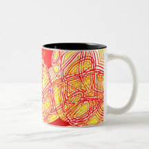 Fiery Coffee Mug