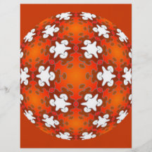 Fiery Goodness Kaleidoscope Mandala Flyer