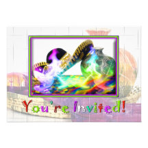 Fiesta Inviation - Mexican Party Custom Invitations