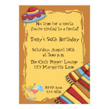 Fiesta Invitation