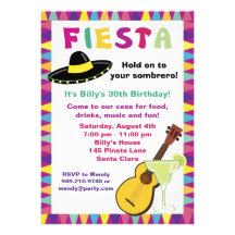 Fiesta Party Invitation