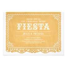 Fiesta Rehearsal Dinner Invitations