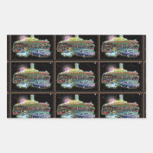 Fifties Mel's Drive-In Stickers