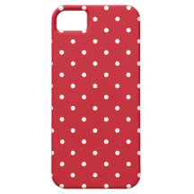 Fifties Style Red Polka Dot iPhone 5 Case