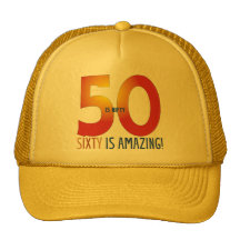 Fifty is nifty mesh hats