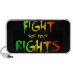 Fight for your rights mini speakers