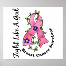 Fight Like A Girl Breast Cancer 29S Posters