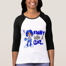 Fight Like a Girl Huntington's Disease 42.8.png T Shirts