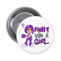 Fight Like a Girl Lupus 42.8.png Pinback Buttons