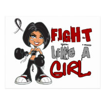 Fight Like a Girl Narcolepsy 42.8.png Postcard