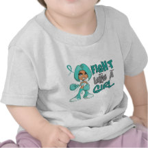 Fight Like a Girl Ovarian Cancer 42.8.png T-shirt