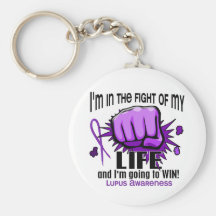 Fight Of My Life 2 Lupus Keychain
