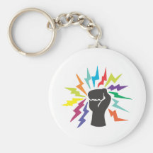 Fight the Power Keychains
