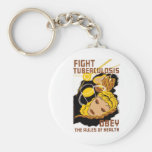 Fight Tuberculosis Key Chain