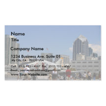 Fighters On The Deck Of The Midway Aircraft Carrie Business Card Templates