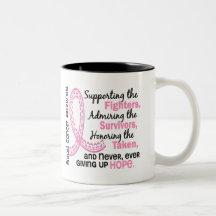 Fighters Survivors Taken 4 Breast Cancer Mug