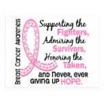 Fighters Survivors Taken 4 Breast Cancer Post Cards