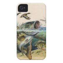 Fighting Bass Case-Mate iPhone 4 Cases