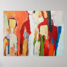 Figure Framed Print  Modernist Painting