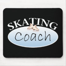 Figure Skating Coach Mouse Mat