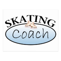 Figure Skating Coach Post Cards