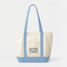 Figure Skating Coach Tote Bags