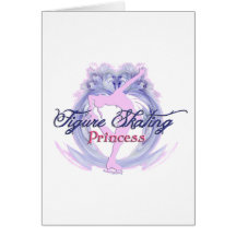 Figure Skating Princess Card