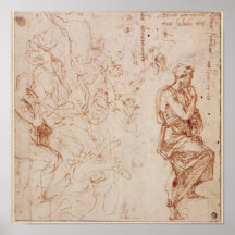 Figure Studies for a Woman Print