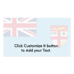 Fiji, Fiji flag Business Card
