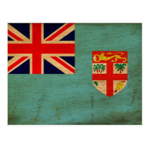 Fiji Flag Postcards