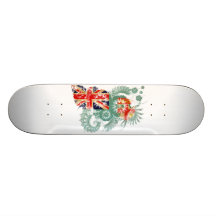 Fiji Flag Skate Board Decks