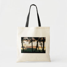 FiJi Sunset Canvas Bags