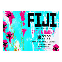 FIJI TWO Destination Invitation