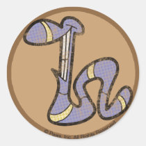 Filbert the Worm Stickers stickers