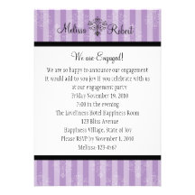 Filigree and Flourish Personalised Announcements