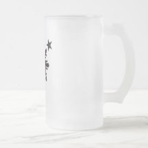 Filipino Basic Sun and Stars - Black Coffee Mug