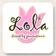 Filipino Lola Mother's Day Gift Coasters