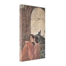 Filippino Lippi - Martyrdom of StPeterDetail Gallery Wrap Canvas
