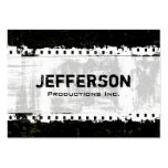 Film Noir Grunge Style Large Company Business Card