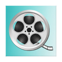 FILM REEL GALLERY WRAPPED CANVAS