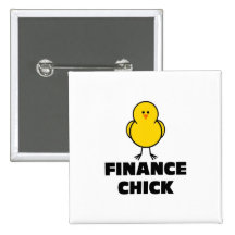 Finance Chick Buttons