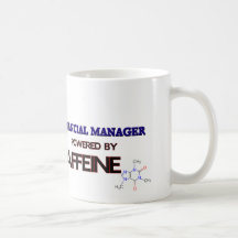 Financial Manager Powered by caffeine Mug