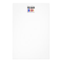 Find A Cure For All Cancers Customized Stationery